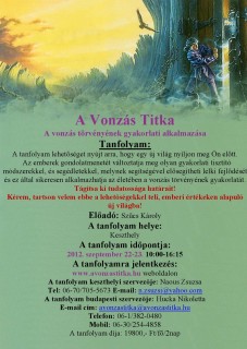 A Vonzás Titka Tanfolyam